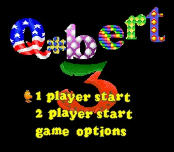 Q-bert 3 (USA) screen shot title